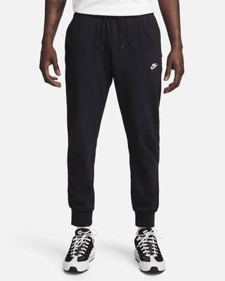 Nike running essential knit joggers in black sales